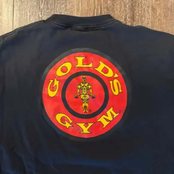 men’s y2k golds gym tee - Picture 2 of 5